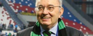 Minuto di raccoglimento in memoria di Giorgio Squinzi, patron del Sassuolo