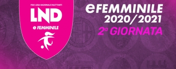 eFemminile: il programma della seconda giornata 