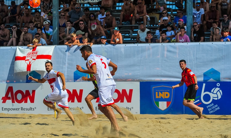 Genova Beach Soccer scatta il pre-stagione. Sabato 12 Giugno test match a Pisa